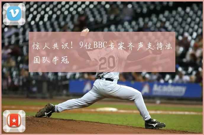惊人共识!9位BBC专家齐声支持法国队夺冠